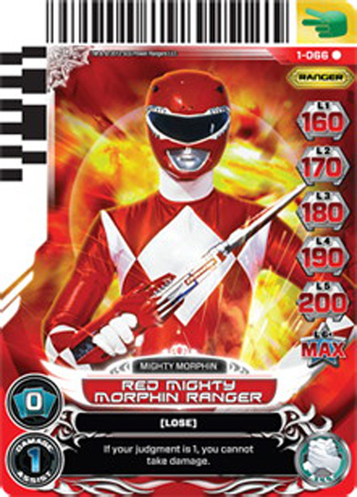 Red Mighty Morphin Ranger 066